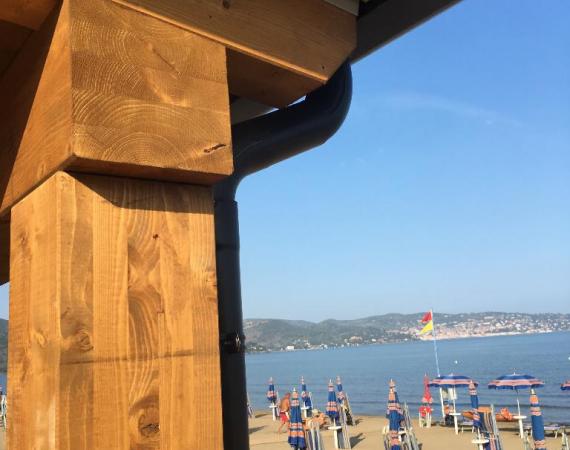 particolare pilastro / architrave 